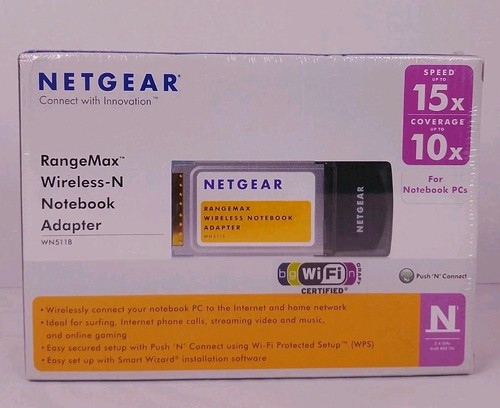 Netgear wn511b rangemax - netgear,